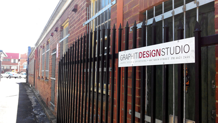 Graphiti Design Studio Gate Entrance